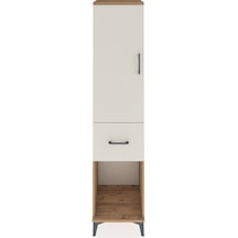Hyperion Dolap Tek Raflı Tek Çekmeceli Tek Askılı 44x44x195 Çam-aytaşı Atlas Çam
