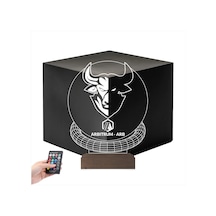 Luvivia Crypto Arbitrum Arb Coin Kripto Finans 3d Lamba - Masa Gece Lambası Şeffaf