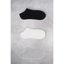 Siyah - Beyaz - Gri Melanj