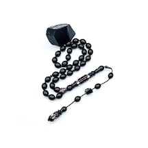 Özel Tasarım İmame İşçilikli Erzurum Oltu Taşı Tesbih