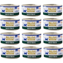 Nutri Feline Tavuk Etli Ve Ördekli Pate Tahılsız Yetişkin Kedi Konservesi 70 G X 12 Adet