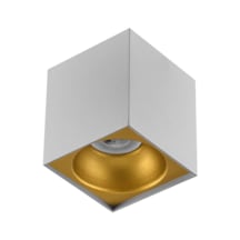 Sıva Üstü Led Spot Kare Beyaz Gold 5w