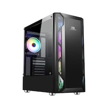 Powerboost Vk-G3701B 550W 80+ Usb 3.0 Atx. Argb Fan. Mesh+Stirp S