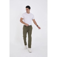 Freedom Storee Erkek Üç İplik Basic Eşofman Pantolon - Haki Çok Renkli
