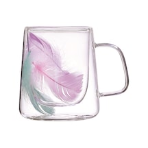 Double Feather 250 Ml Cidarlı Kupa