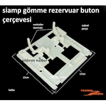 Siamp Gömme Rezervuar Buton Verso 80 Çerçevesi İç Takım Basma Düğ