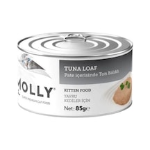 Molly Pate Ton Balıklı Tahılsız Yavru Kedi Konservesi 85 Gr