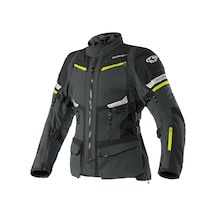 Clover Gts-5 Korumalı Motosiklet Montu Füme Sarı