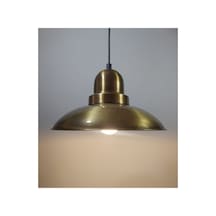 Vintage Bornz Eskitme Metal Sarkıt Avize Siyah