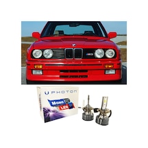 Bmw E30 Led Xenon Uzun Far Ampulü H1 Mono Yeni Seri Beyaz
