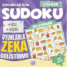 Çocuklar İçin Sudoku / Sticker Hediyeli Zor Seviye 4 / Kolektif