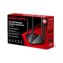 Tp-lınk Mercusys Mr30g Ac1200 867/5ghz 300/2.4ghz Dual Band Kablosuz Gıgabıt Router