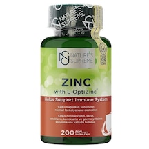 Natures Supreme Zinc 15 Mg 200 Kapsül Aromasiz