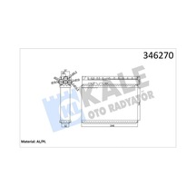 Kalorıfer - 176 - Radyatoru Bmw E39 - Almparca - E36 Klımalı