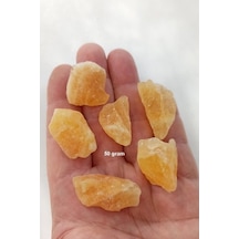 50 Gram Doğal Turuncu Kalsit Küçük Parçalar 211