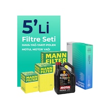 Audi Q2 1.6 Dizel Filtre Bakım Seti Motul Motor Yağlı 2016-2023 5 Li 8200BKMFLSHNGFL30869