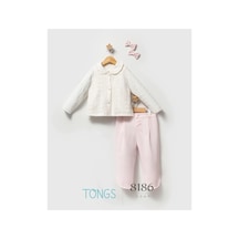 Tongs Baby Tongs Üçlü Takım 8186 Pembe
