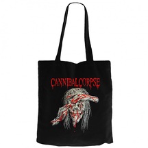 Cannibal Corpse Eyes Siyah Kanvas Bez Çanta