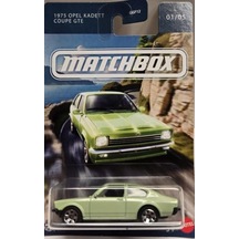 Matchbox 1975 Opel Kadett Coupe Gte Jch19 Çok Renkli