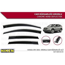 Honda Cr-v Kromlu Cam Rüzgarlığı Niken 2012-2018 Arası Modellere
