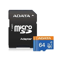Adata Premier 64 Gb Ausdh64guıcl10a1-ra1 100mb/s Uhs-ı Class10 V10 Micro Sd Kart