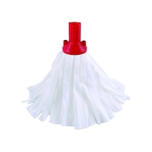 Polen 2819 Beyaz Mop Kl60 Yüksek Emici Mikrofiber Yedek Mop Başlığı, Ev Ve İş Yeri Uyumlu Pratik Islak Ve Kuru Zemin Temizlik Paspası Çok Renkli