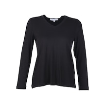 Tolga Saraçoğlu Kadın T-shirt 25kts11105 Siyah
