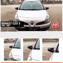 Renault Clio Mk3 Batman Yarasa Ayna Kapağı Piano Black / 2006-2009