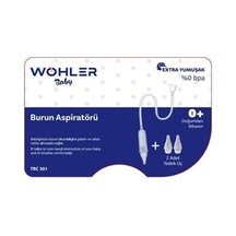 Wohler Baby Burun Aspiratörü + 2 Adet Yedek Uç