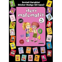 Stickerlı 4+ Yaş İleri Matematik - Yqbx-635048