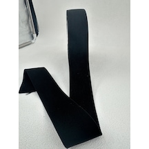 4 Cm Desenli Muss Lastik-5 Metre Siyah