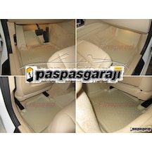 Vw Passat B7 Bej 3D Havuzlu Paspas 2011-2015 Arası