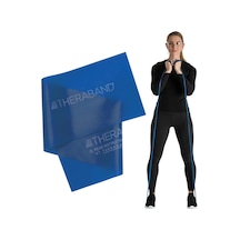 Theraband 20550 Egzersiz Bandı 1.5 Metre Çok Yüksek Sert Mavi Çok Renkli