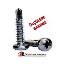 MERİDYEN YSB YILDIZ SOMUN BAŞLI VİDA 4,8 X 100 MM ( 400 ADET )
