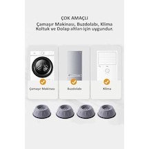 4 Lü Titreşim Önleyici Altlık&ayak Çamaşır/bulaşık Makinası,buzdolabı Kaymaz Sarsıntı Engelleyici Gr Diğer