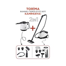 Torima CB-902A - CB-08C Ek Aparatlı Çok Amaçlı Buharlı Temizleyici Set
