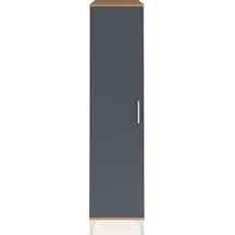 Kronos Dolap 2 Raflı Tek Kapaklı Tek Askılı 44x59x182 Çam-ant... Çam