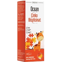 Ocean Çinko Bisglisinat Şurup 150 Ml - Muz Aromalı