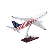 Zekupp - Maket Uçak - Boeing 737-800 1/100 - ABD ÖZEL TASARIM Mod