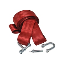 Nyf Çekme Halatı Kemer U Mapa/karabinalı 2 Ton 3,5 Mt X 4,5 Cm
