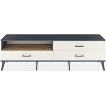 Arges Tv Ünitesi Tek Raflı 3 Çekmeceli 176x30x51 Antrasit-çam/aytaşı Atlas Çam/aytası