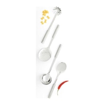 Brb-8710755260148-bra 260148-001-01-profıle Matt Steel Mutfak Gereçleri Seti Mat Çelik