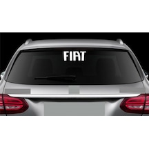 Fiat Araba Arka Cam Sticker Yapıştırma