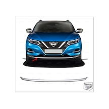 Nissan Qashqai Krom Ön Tampon Çıtası 2017 Sonrası Paslanmaz Çelik