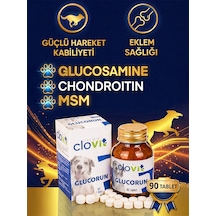 Clovit Glucorun Dog Kalça Eklem ve İskelet Destekleyici 90 Tablet