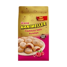 Ülker Hanımeller Frambuazlı Kurabiye 150 G - Gevrek Ve Lezzetli Atıştırmalık 6'li Avantaj Paket Tarı