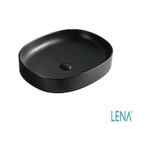 Lena EY-4712MS Tezgahüstü Lavabo Mat Siyah