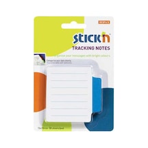 Hopax Stickn Yapışkanlı Not Kağıdı Çizgili Sep.50 Yp 70x70 Beyaz Mavi 21485