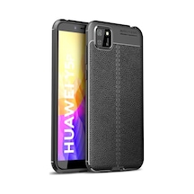 Newface Huawei Y5p Kılıf Auto Focus Kapak - Siyah
