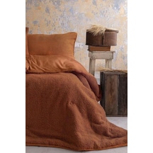 Apricitas Basic Softly Terracotta Tek Kişilik Yorgan Uyku Turuncu